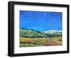 Derbyshire Landscape, 1999-Trevor Neal-Framed Giclee Print