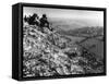 Derbyshire Peaks-null-Framed Stretched Canvas