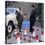 Derbyshire Police Commissioner Taking Delivery of Two New Land Rovers, Matlock, Derbyshire, 1969-Michael Walters-Stretched Canvas