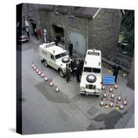 Derbyshire Police Commissioner Taking Delivery of Two New Land Rovers, Matlock, Derbyshire, 1969-Michael Walters-Stretched Canvas