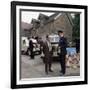 Derbyshire Police Commissioner Taking Delivery of Two New Land Rovers, Matlock, Derbyshire, 1969-Michael Walters-Framed Photographic Print