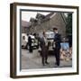 Derbyshire Police Commissioner Taking Delivery of Two New Land Rovers, Matlock, Derbyshire, 1969-Michael Walters-Framed Photographic Print