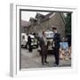 Derbyshire Police Commissioner Taking Delivery of Two New Land Rovers, Matlock, Derbyshire, 1969-Michael Walters-Framed Photographic Print