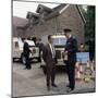 Derbyshire Police Commissioner Taking Delivery of Two New Land Rovers, Matlock, Derbyshire, 1969-Michael Walters-Mounted Photographic Print