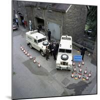 Derbyshire Police Commissioner Taking Delivery of Two New Land Rovers, Matlock, Derbyshire, 1969-Michael Walters-Mounted Photographic Print