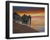 Derdal Door Dorset,  pastel-Margo Starkey-Framed Giclee Print