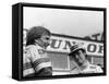 Derek Bell and Jacky Ickx, 1000Km Silverstone, May 1985-null-Framed Stretched Canvas