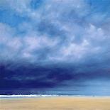 Rainstorm Off Holkham Beach-Derek Hare-Giclee Print