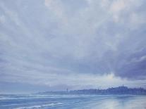 Rainstorm Off Holkham Beach-Derek Hare-Giclee Print