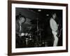 Derek Hogg (Drums) and Bobby Wellins (Saxophone) Playing at the Bell, Codicote, Hertfordshire, 1985-Denis Williams-Framed Photographic Print