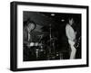 Derek Hogg (Drums) and Bobby Wellins (Saxophone) Playing at the Bell, Codicote, Hertfordshire, 1985-Denis Williams-Framed Photographic Print