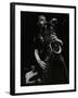 Derek Hogg (Drums) and John Barnes (Saxophone) Playing at the Stables, Wavendon, Buckinghamshire-Denis Williams-Framed Photographic Print