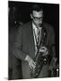 Derek Humble Playing Alto Saxophone at the Civic Restaurant, College Green, Bristol, 1955-Denis Williams-Mounted Photographic Print