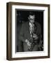 Derek Humble Playing Alto Saxophone at the Civic Restaurant, College Green, Bristol, 1955-Denis Williams-Framed Photographic Print