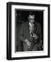 Derek Humble Playing Alto Saxophone at the Civic Restaurant, College Green, Bristol, 1955-Denis Williams-Framed Photographic Print