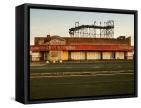 Derelict Amusement Park, North Wales, United Kingdom, Europe-Purcell-Holmes-Framed Stretched Canvas