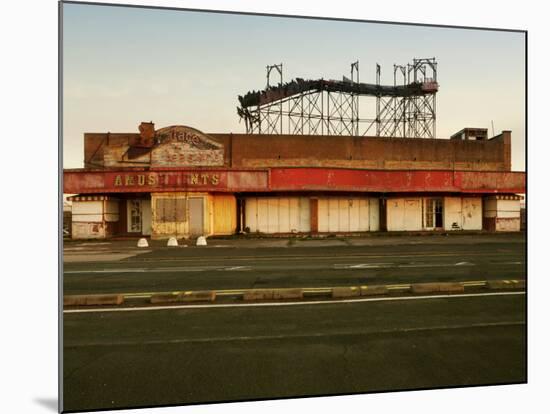 Derelict Amusement Park, North Wales, United Kingdom, Europe-Purcell-Holmes-Mounted Photographic Print