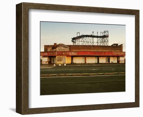 Derelict Amusement Park, North Wales, United Kingdom, Europe-Purcell-Holmes-Framed Photographic Print