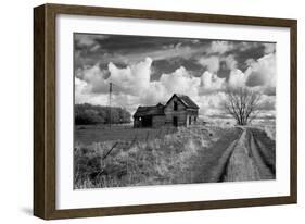 Derelict Barn in Usa-Rip Smith-Framed Photographic Print