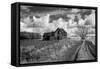 Derelict Barn in Usa-Rip Smith-Framed Stretched Canvas
