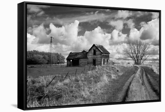 Derelict Barn in Usa-Rip Smith-Framed Stretched Canvas