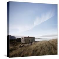 Derelict Barn on Coast, Lofoten Islands, Norway, Scandinavia, Europe-Purcell-Holmes-Stretched Canvas