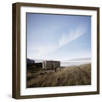 Derelict Barn on Coast, Lofoten Islands, Norway, Scandinavia, Europe-Purcell-Holmes-Framed Photographic Print