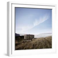 Derelict Barn on Coast, Lofoten Islands, Norway, Scandinavia, Europe-Purcell-Holmes-Framed Photographic Print