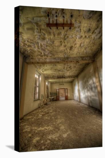 Derelict Building Interior-Nathan Wright-Stretched Canvas