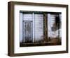 Derelict Door and Decaying Wood-Clive Nolan-Framed Photographic Print