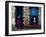 Derelict Door and Window with Graffiti-Clive Nolan-Framed Photographic Print