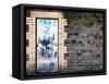 Derelict Door with Graffiti 4-Clive Nolan-Framed Stretched Canvas