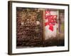 Derelict Door with Graffiti 5-Clive Nolan-Framed Photographic Print