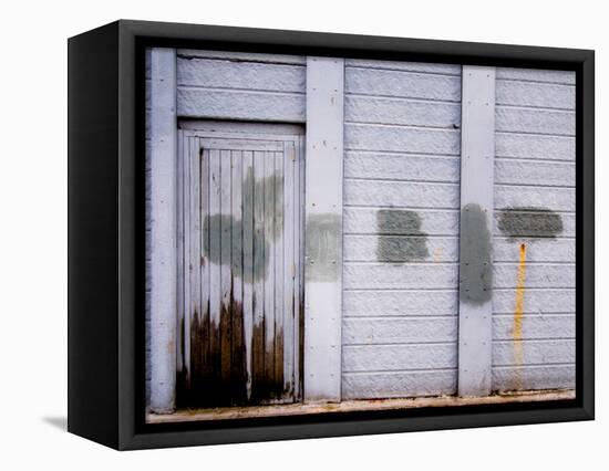Derelict Door-Clive Nolan-Framed Stretched Canvas