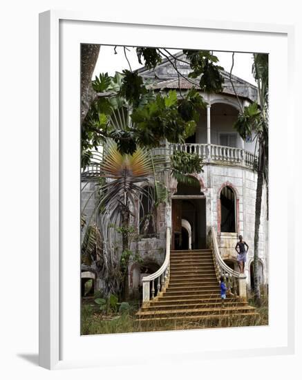 Derelict Hospital, Sao Tomé-Camilla Watson-Framed Photographic Print