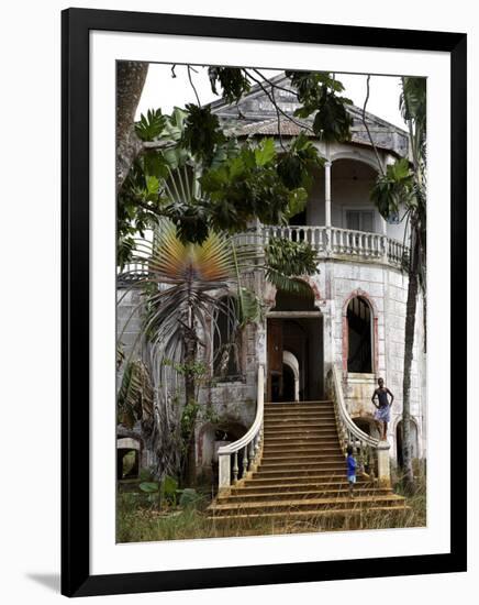 Derelict Hospital, Sao Tomé-Camilla Watson-Framed Photographic Print