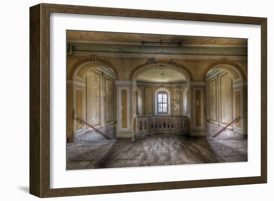 Derelict Interior-Nathan Wright-Framed Photographic Print