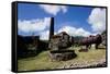 Derelict Old Sugar Mill, Nevis, St. Kitts and Nevis-Robert Harding-Framed Stretched Canvas