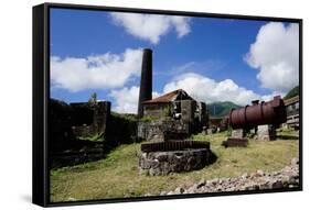 Derelict Old Sugar Mill, Nevis, St. Kitts and Nevis-Robert Harding-Framed Stretched Canvas