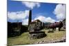 Derelict Old Sugar Mill, Nevis, St. Kitts and Nevis-Robert Harding-Mounted Photographic Print