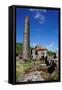 Derelict Old Sugar Mill, Nevis, St. Kitts and Nevis-Robert Harding-Framed Stretched Canvas