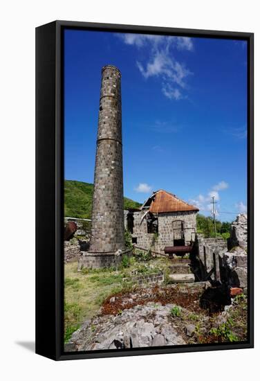 Derelict Old Sugar Mill, Nevis, St. Kitts and Nevis-Robert Harding-Framed Stretched Canvas