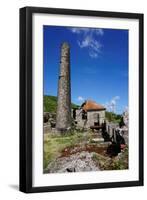 Derelict Old Sugar Mill, Nevis, St. Kitts and Nevis-Robert Harding-Framed Photographic Print