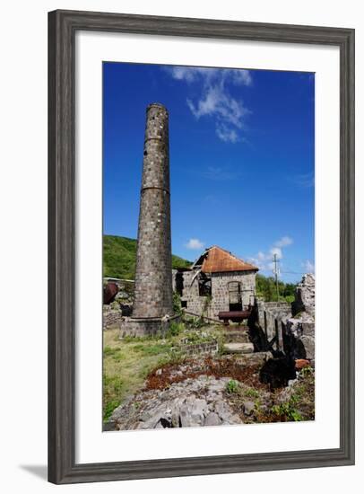 Derelict Old Sugar Mill, Nevis, St. Kitts and Nevis-Robert Harding-Framed Photographic Print