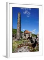 Derelict Old Sugar Mill, Nevis, St. Kitts and Nevis-Robert Harding-Framed Photographic Print