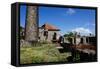 Derelict Old Sugar Mill, Nevis, St. Kitts and Nevis-Robert Harding-Framed Stretched Canvas