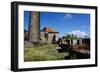 Derelict Old Sugar Mill, Nevis, St. Kitts and Nevis-Robert Harding-Framed Photographic Print