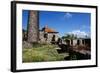 Derelict Old Sugar Mill, Nevis, St. Kitts and Nevis-Robert Harding-Framed Photographic Print