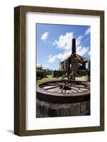 Derelict Old Sugar Mill, Nevis, St. Kitts and Nevis-Robert Harding-Framed Photographic Print