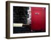 Derelict Red Door-Clive Nolan-Framed Photographic Print